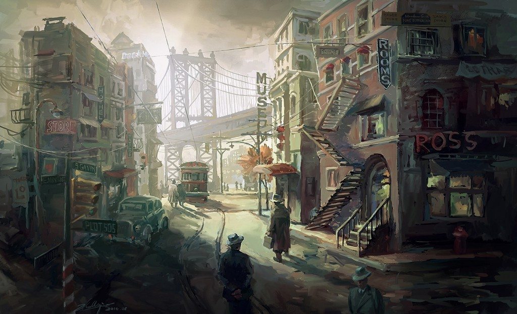 30’s America Personal Work used for lecture  by Lothar Zhou