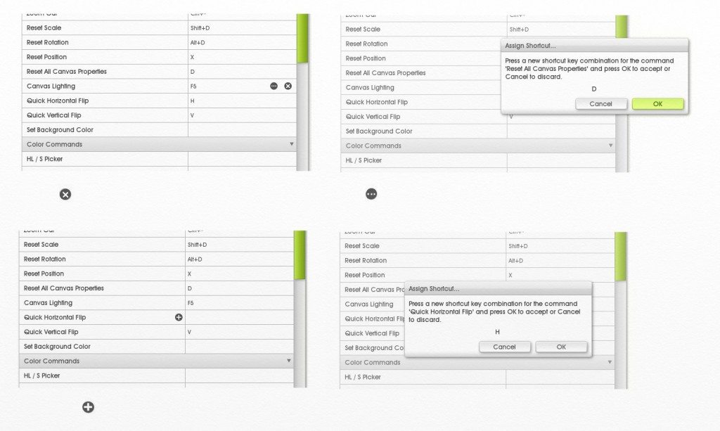 Keyboard Shortcuts AR4c