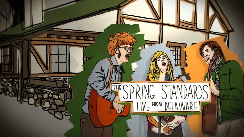 The Spring Standards  Still image from 'Painted Titles  for a Song"