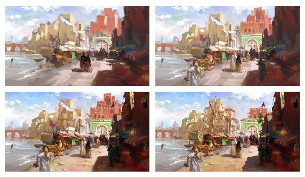 Process of Medieval Port by Lothar Zhou