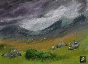 Moorland Rains_001 ArtRage for Android