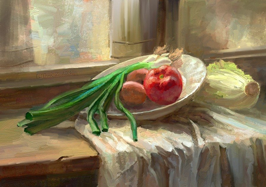 Still Life Study Personal Work by Lothar Zhou