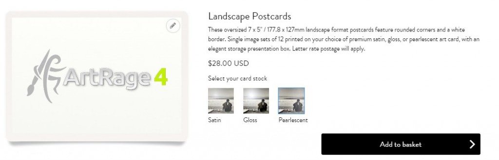 boxed cards example