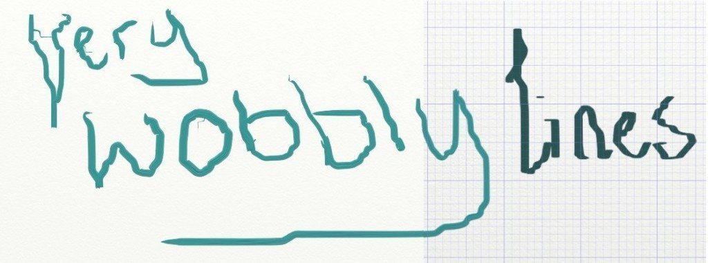 Snap To Grid can make your lines look wobbly and erratic