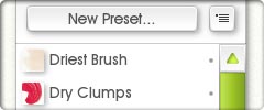 Presets feature