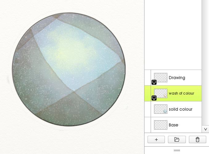 3D Sphere Process Model Example ArtRage 5