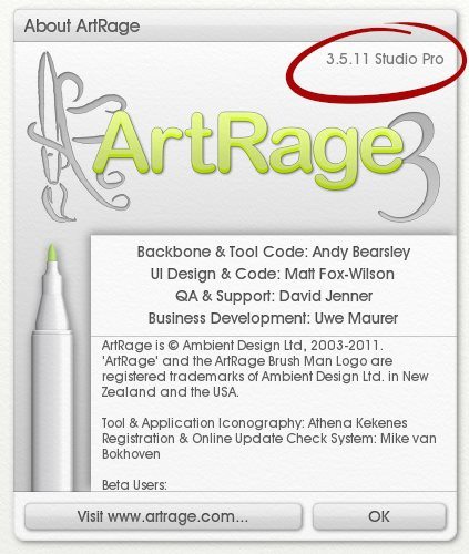 ArtRage 3 Serial Number