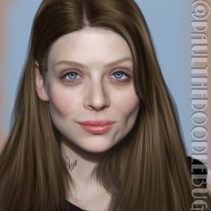 Amber Benson portrait tutorial by Paul Hinch-Worman