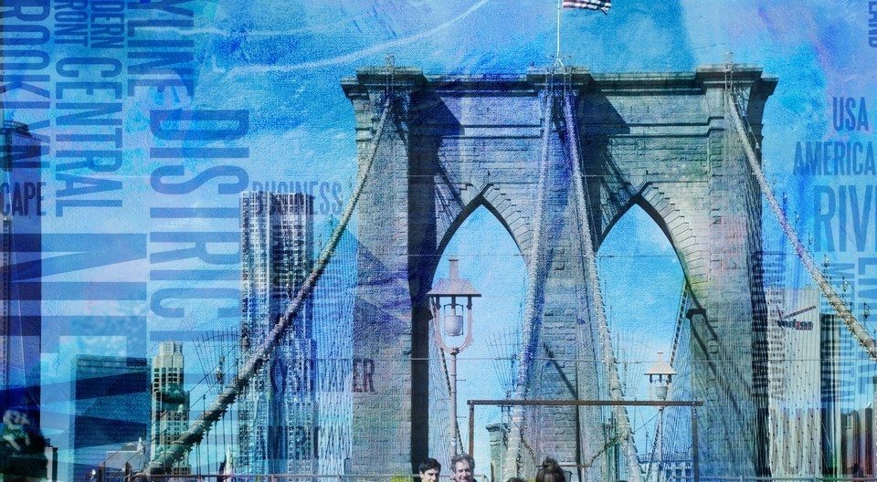 NY Brooklyn Bridge by Bruce Rolff