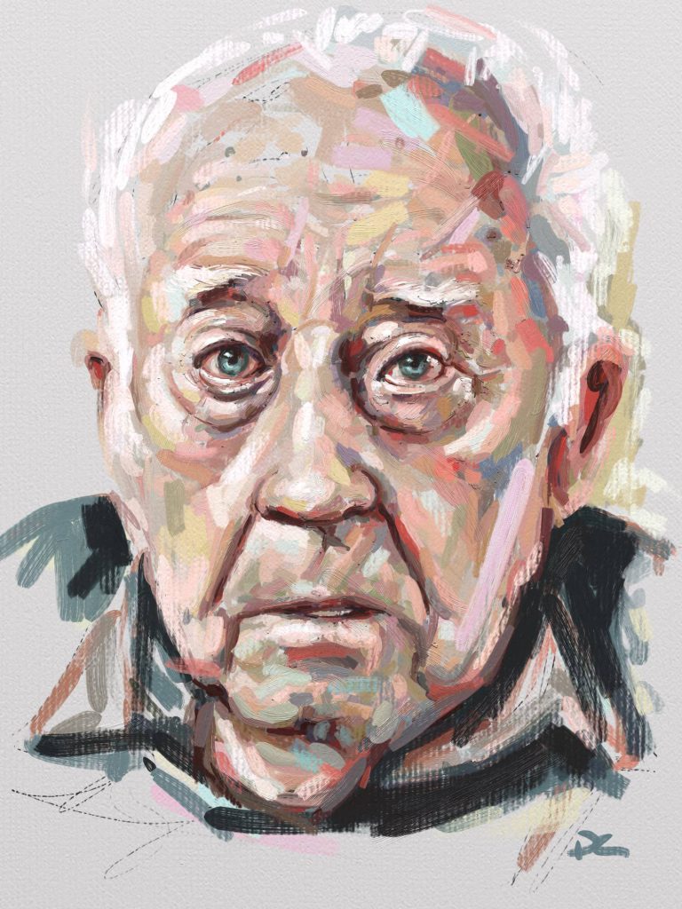 ArtRage 5 realistic oil portrait painting by Phil Galloway
