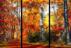 Autumn_Glory Triptych Dale Jackson Strato Art ArtRage Artist