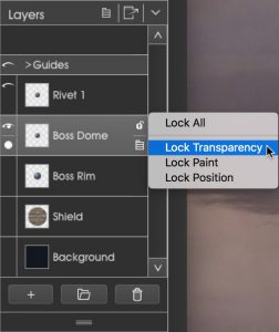 BossTransparencyLock metallic ArtRage 5 tutorial by Boxy Sav Scatola