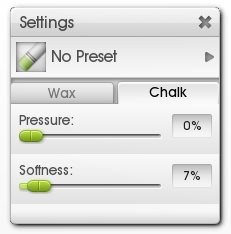 Charcoal ArtRage Tutorial Chalk Settings Shading