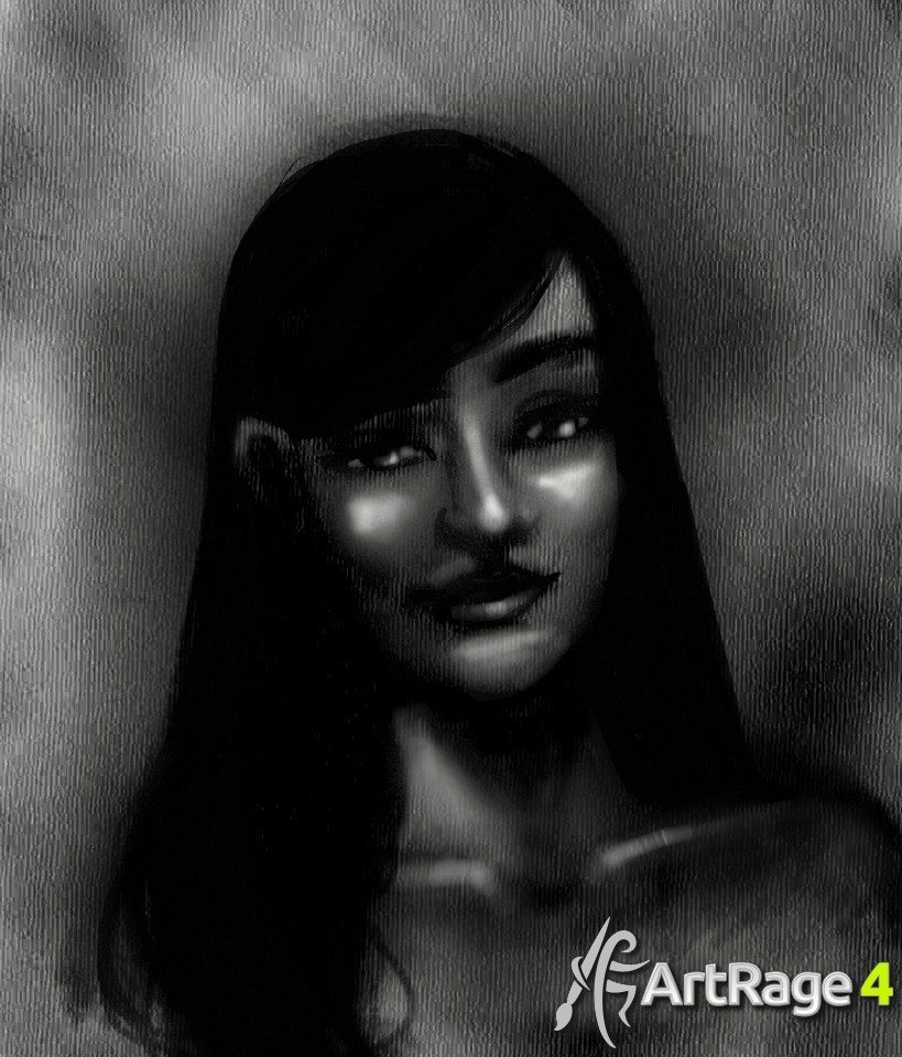 Charcoal ArtRage Tutorial Charcoal ArtRage Tutorial Stage 7jpg