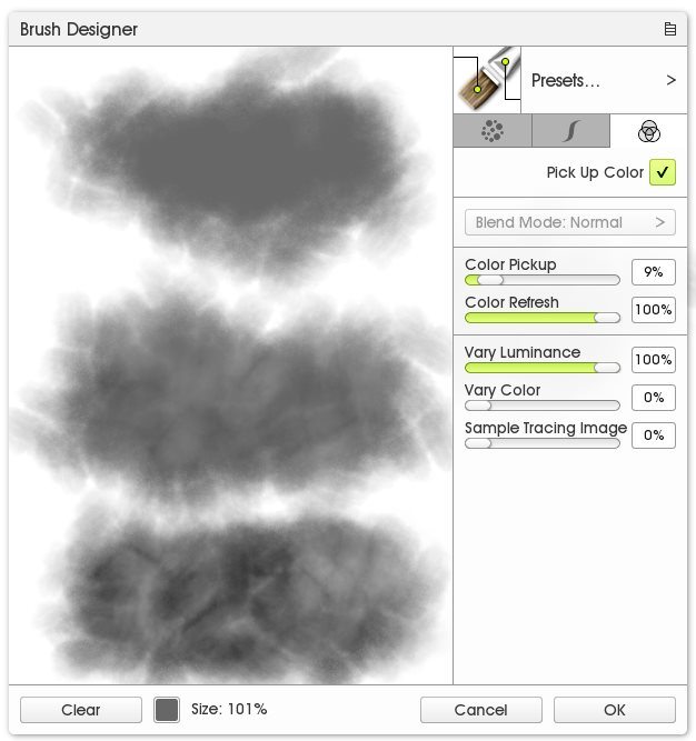 Color Vary Luminance ArtRage 5 Custom Brush tutorial by Sav Scatola