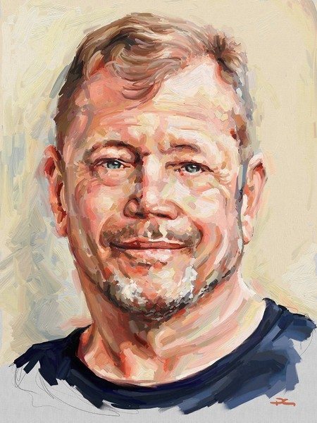 Dave ArtRage artist Phil Galloway small