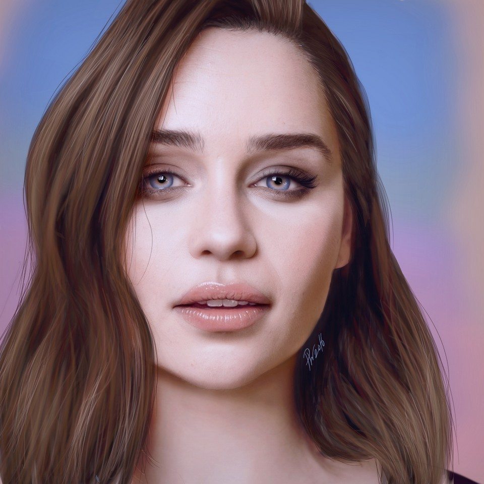 Emilia Clarke by Paul Hinch-Worman