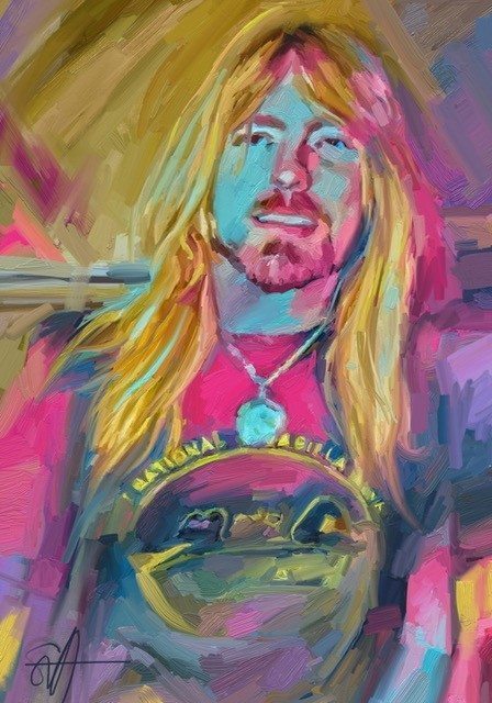 Gregg  ArtRage iPad artist Dean Scott Waters