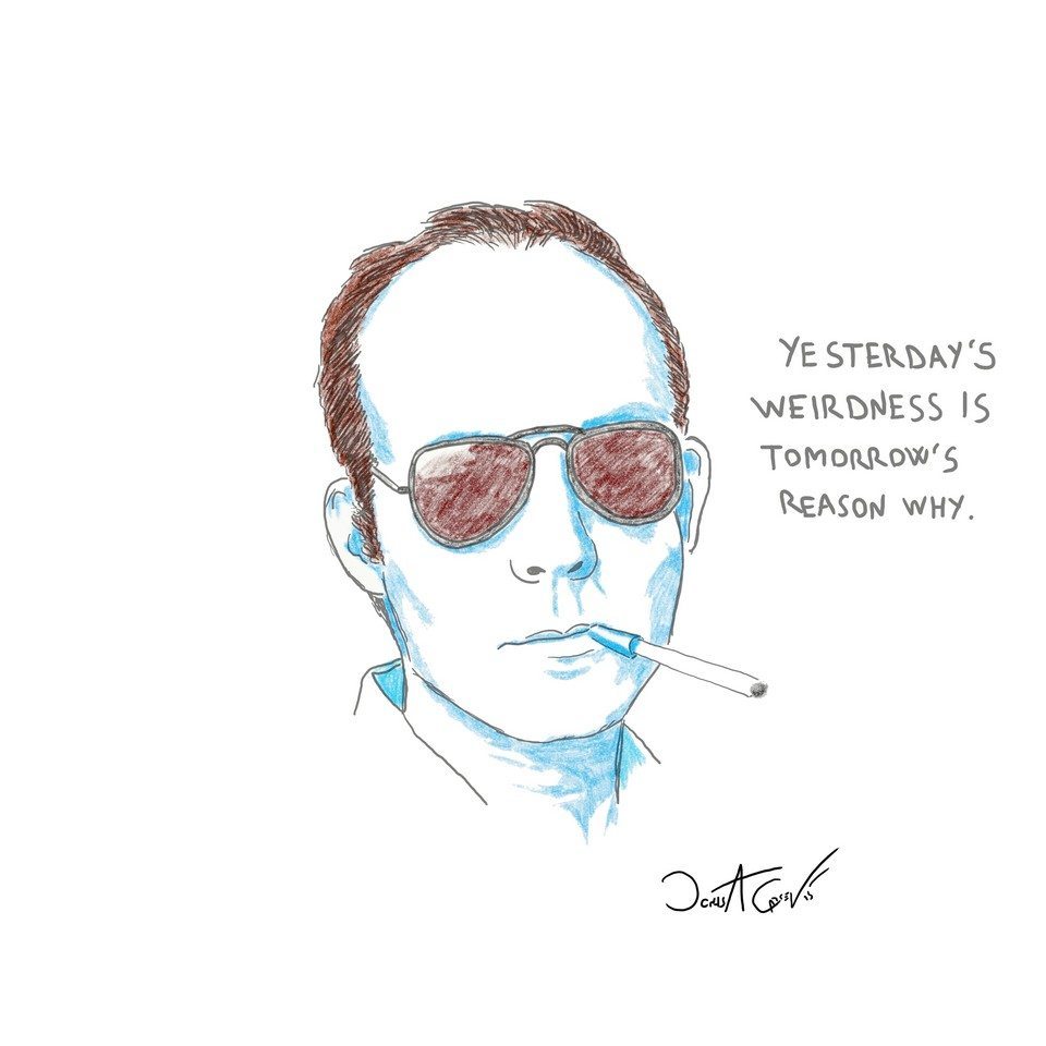 Hunter S. Thompson by Jonas A Larsen