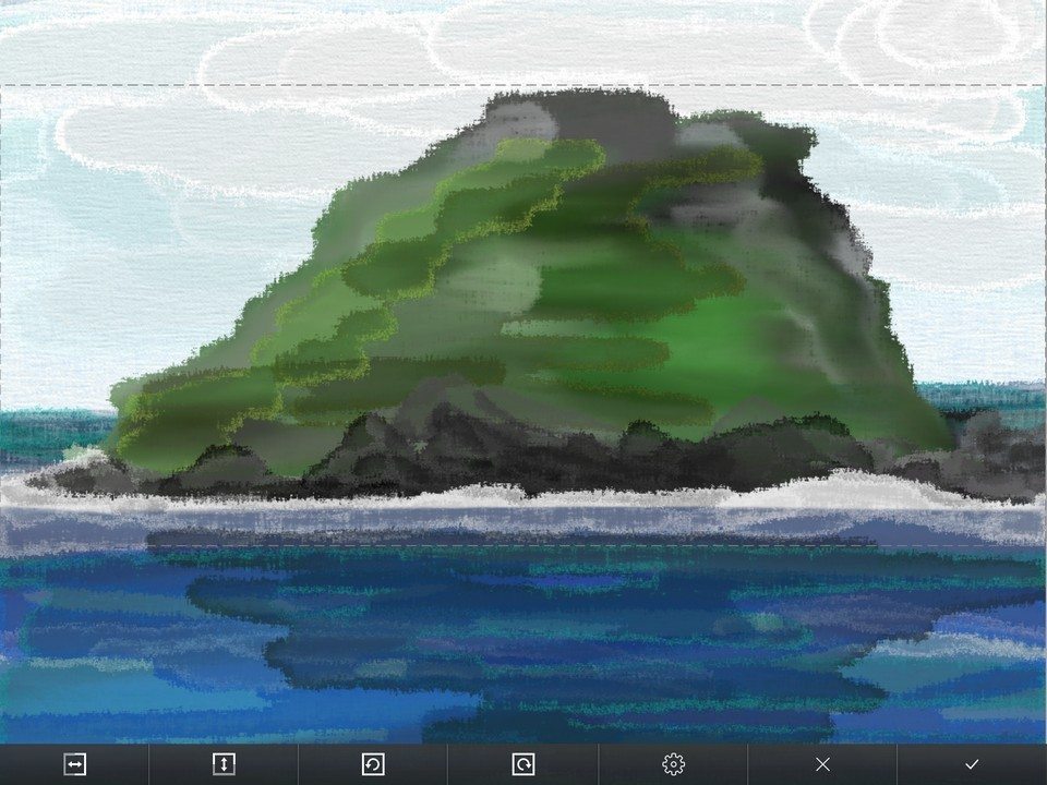 Transforming layers ArtRage for iPad 2.0