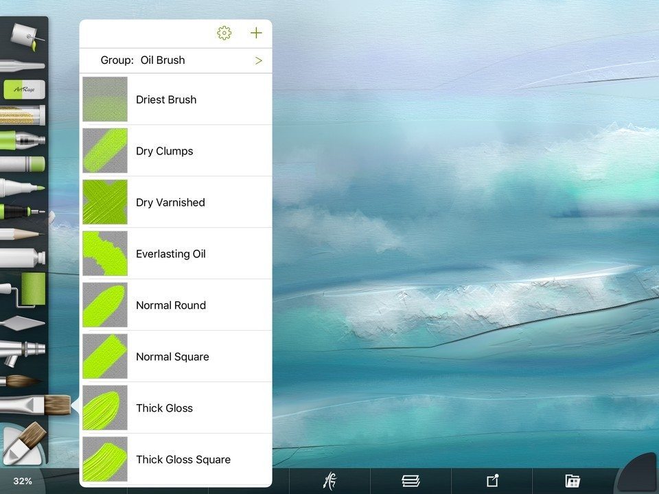 Tool Presets ArtRage for iPad 2.0