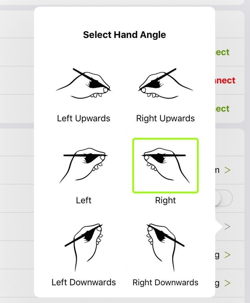 Wacom stylus angle artrage for iPad 2.1