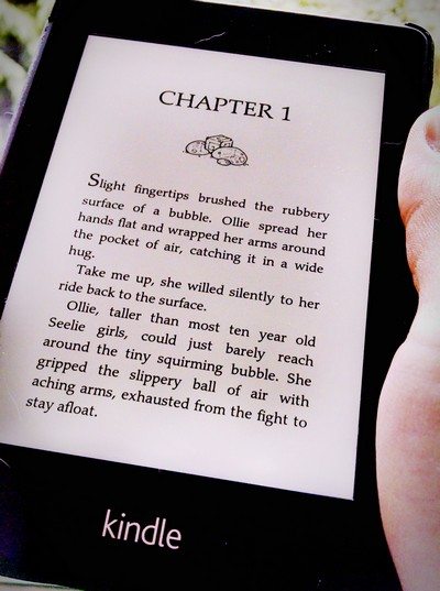 Kindle screenshot of Cindercast by Michael Blackbourn 