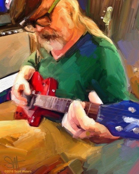 Pat 72 ArtRage iPad artist Dean Scott Waters