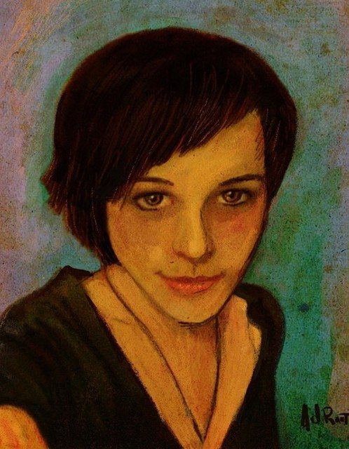 Portrait Little Rose by Albert Root (Screenpainter  GZAirborne)