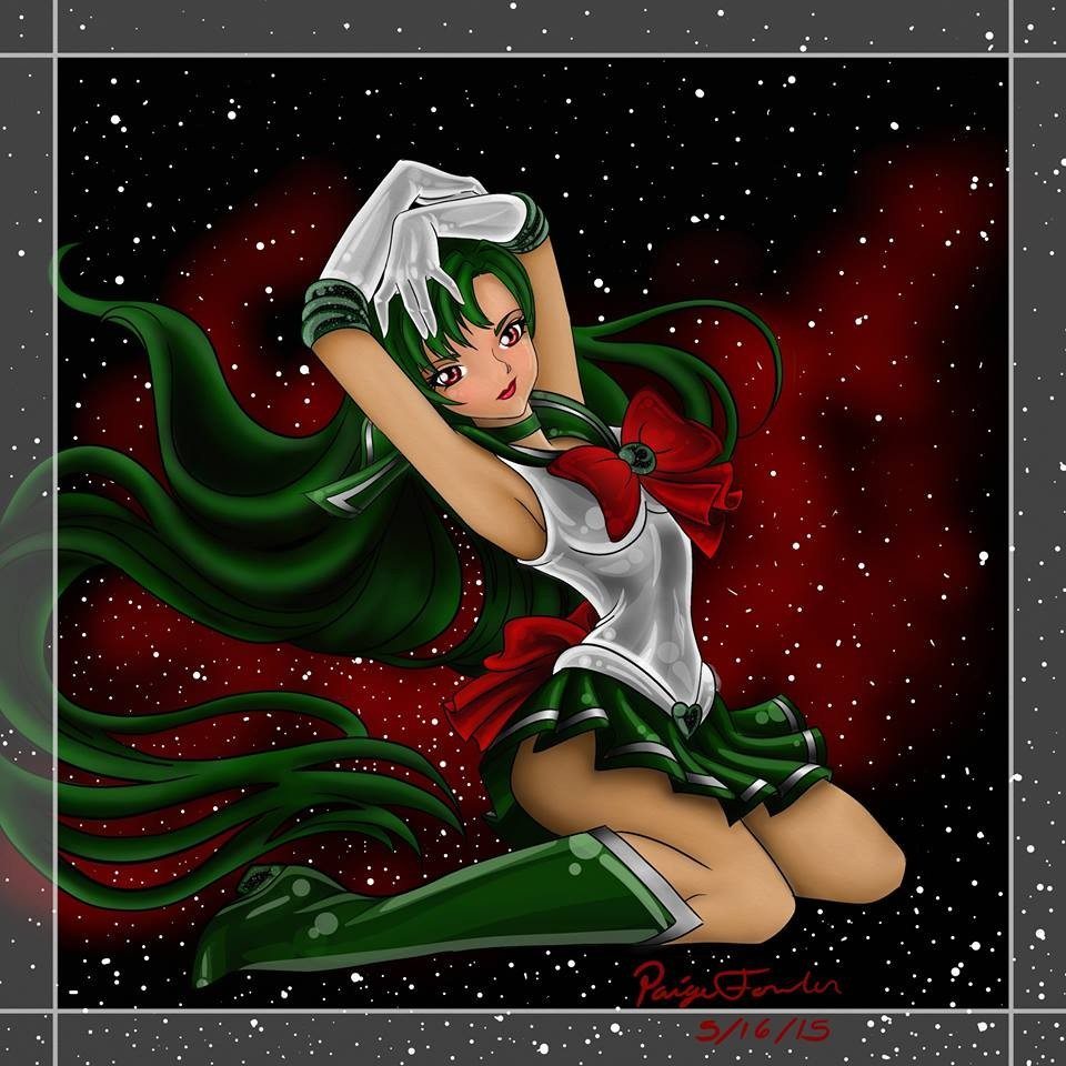 Sailor Pluto by Paige Fowler Sour Candy Arts