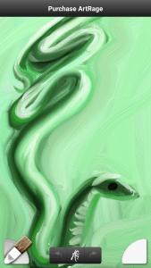 artrage oil painter free screenshot snake