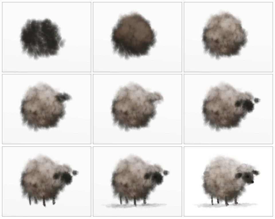 SheepSequence ArtRage 5 Custom Brush tutorial by Sav Scatola