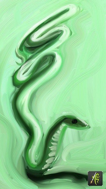 Snake ArtRage Oil Painter Free Art