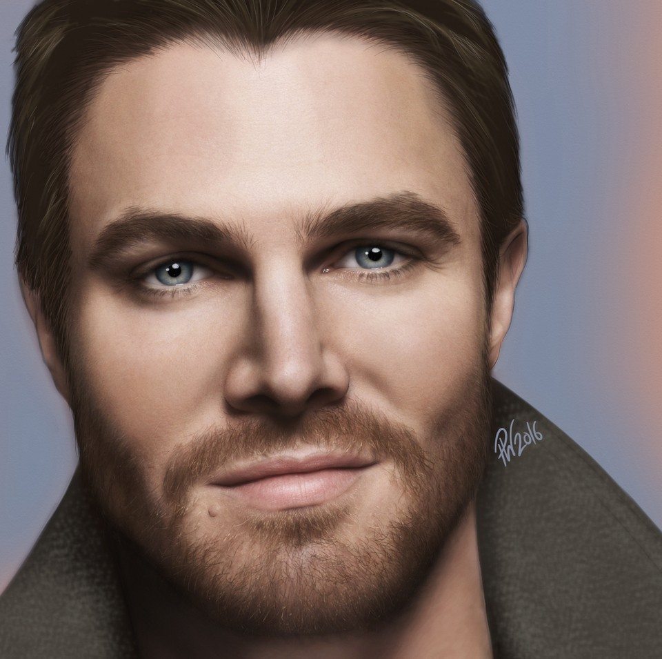 Stephen Amell by Paul Hinch-Worman