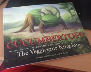 Illustration from <em>Cucumbertops and Other Animals of the Veggiesaur Kingdom</em>