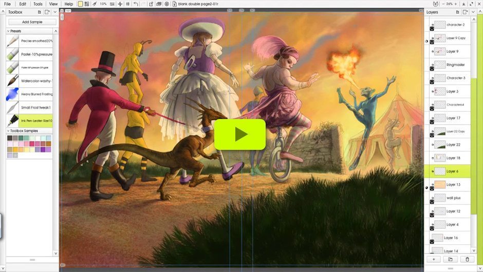 ImagineFX Video (click to play)