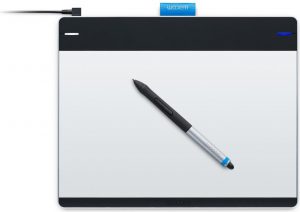 The Wacom Intuos Pen and Touch Medium Tablet comes with a free copy of ArtRage Studio