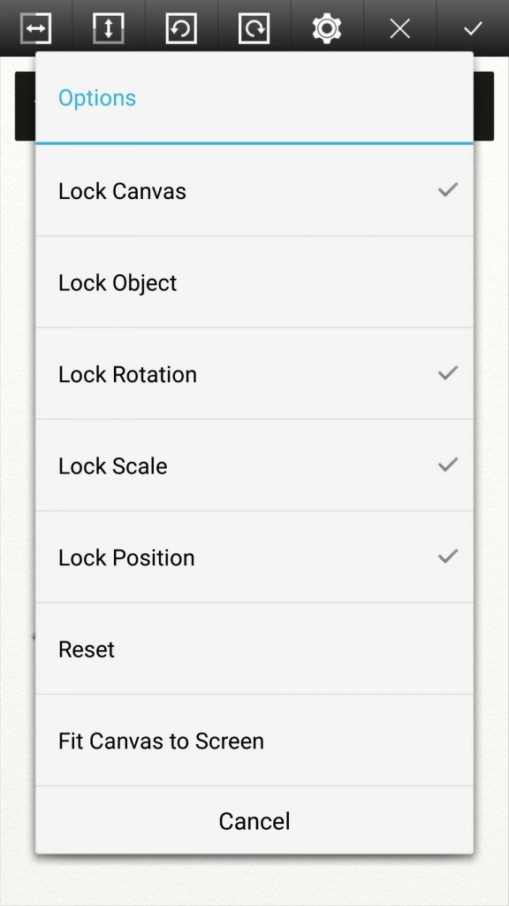 artrage for android layer transform