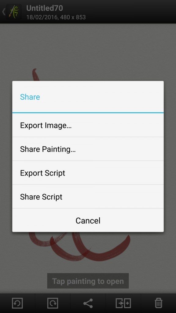 artrage for android script recording