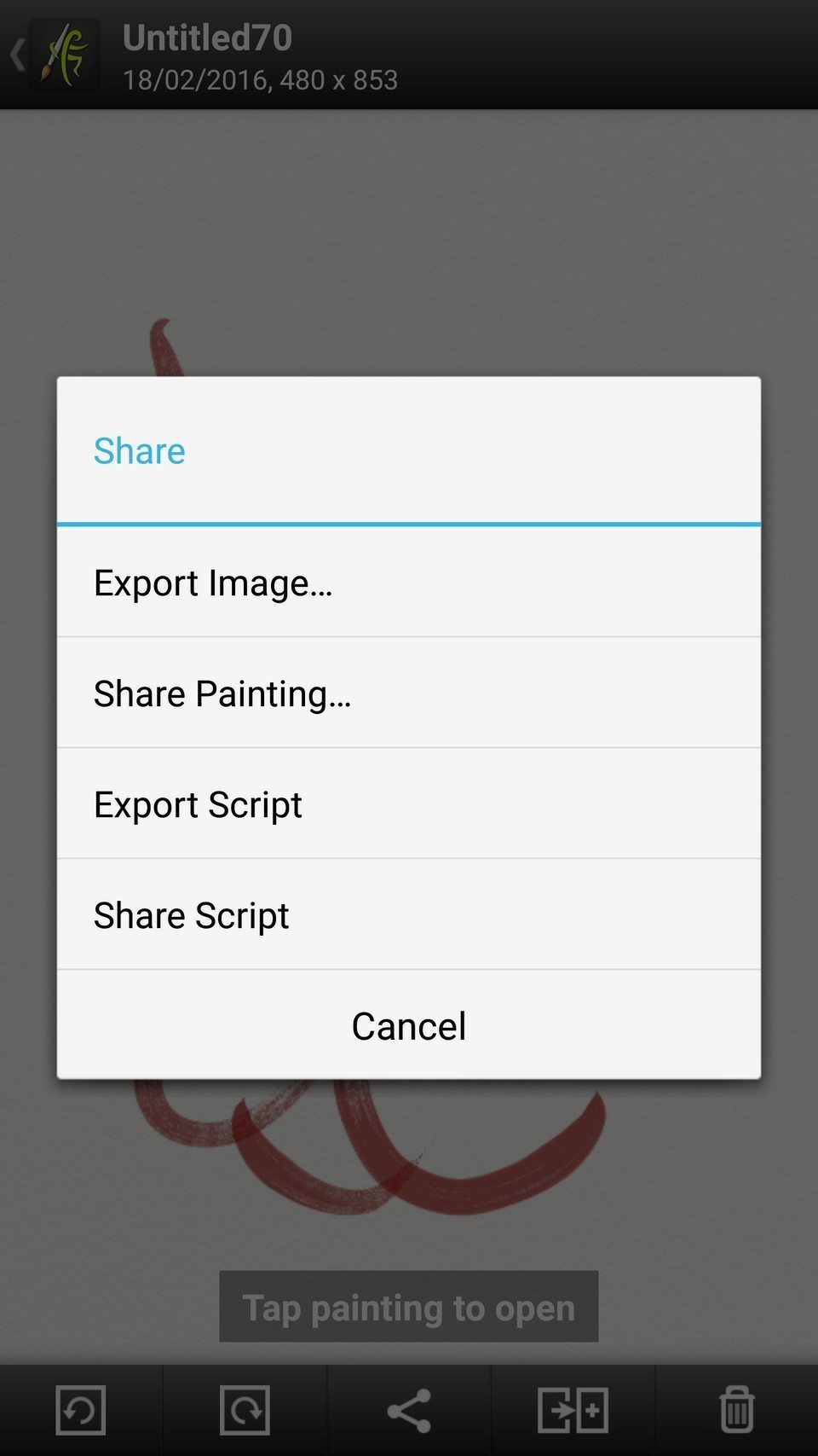 artrage for android script recording