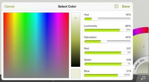 artrage for ipad 2.0 precise color picker