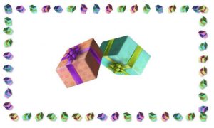 The Gift Boxes sticker spray preset
