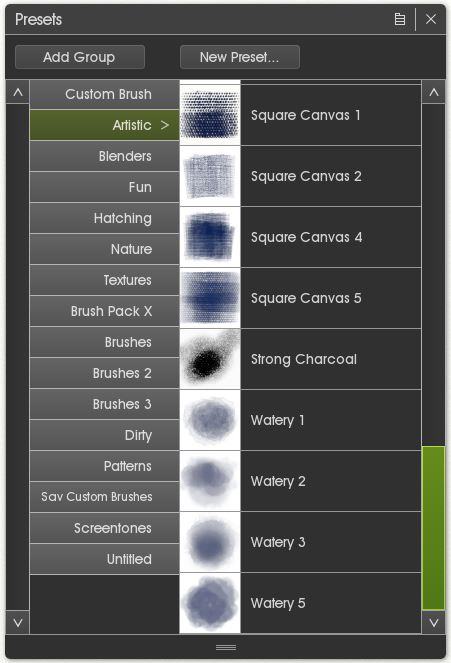 Detailing brushes custom brush presets 