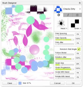 head settings custom brush designer ArtRage 5