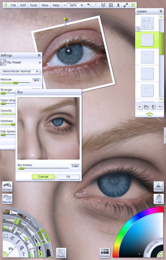 img 14 - eyelid shading portrait tutorial by Paul Hinch-Worman