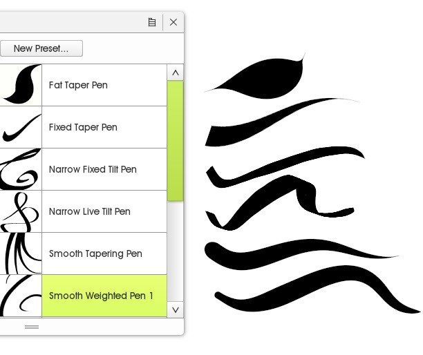 ink pen 1 custom inking presets artrage 5 small