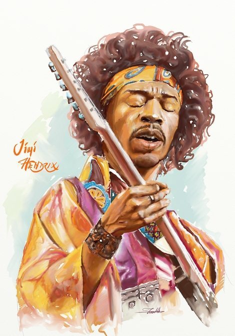 Jimi Hendrix final by Teoman Mete CAKICI