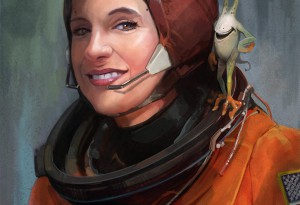 Lori the Astronaut by stevegoad