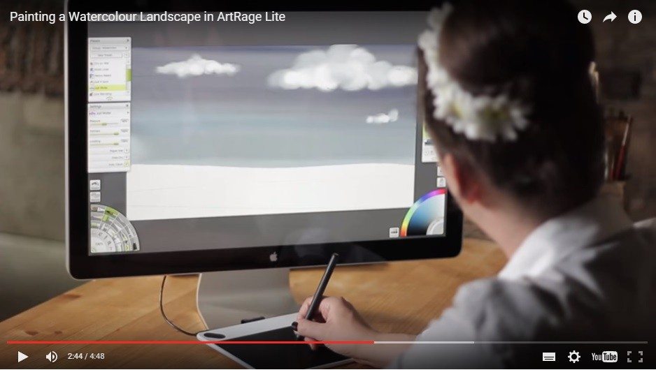 25 Ilustration Artrage lite sketching and drawing software for Sketch Art Girl