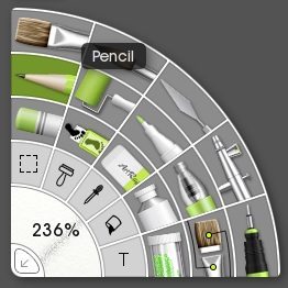 pencil tool picker artrage 5